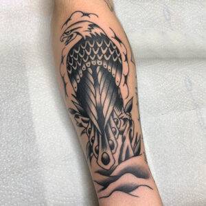 Ondra Bauer eagle Tattoo