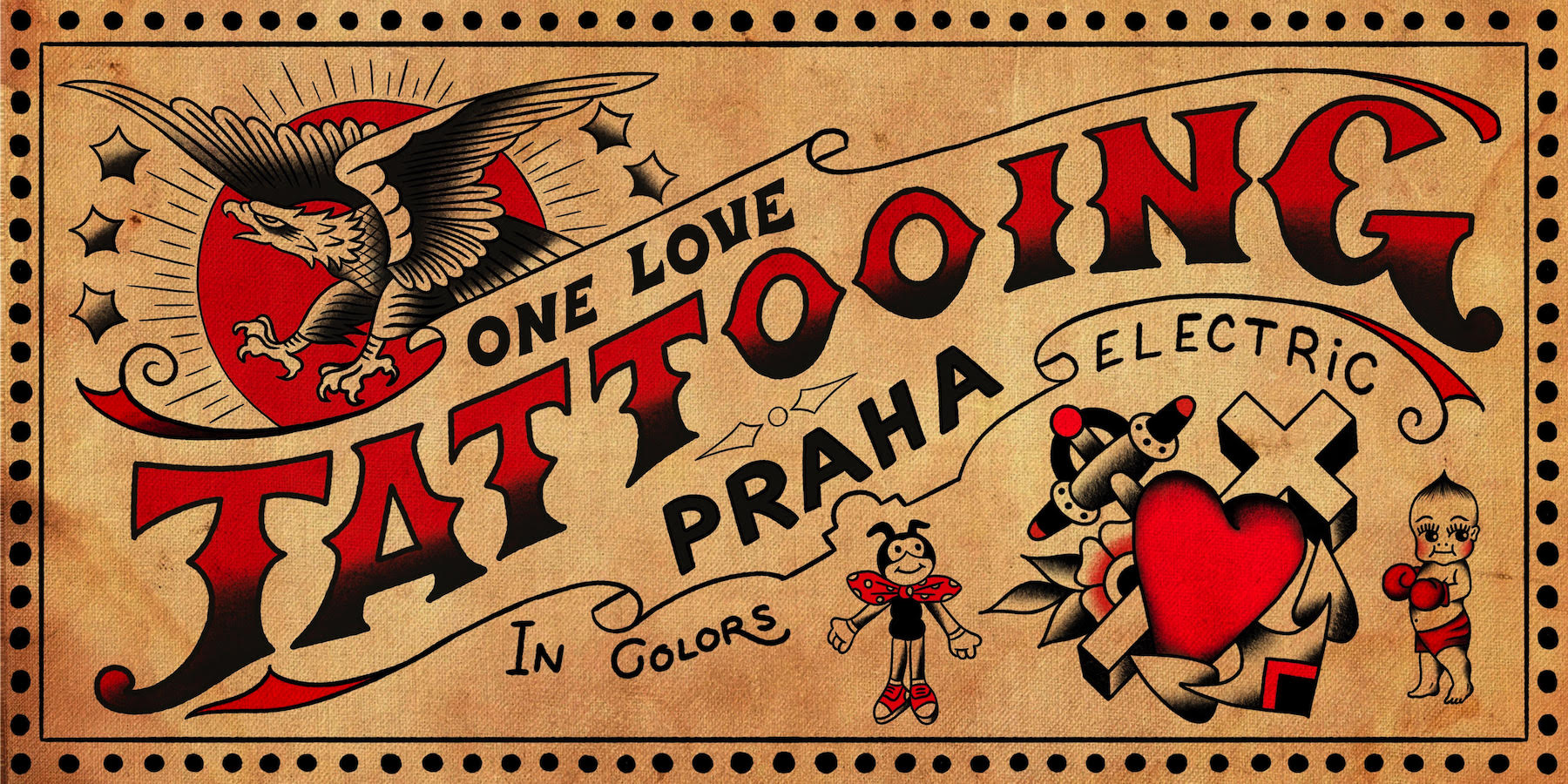 One Love Tattoo Prague traditional tattooing
